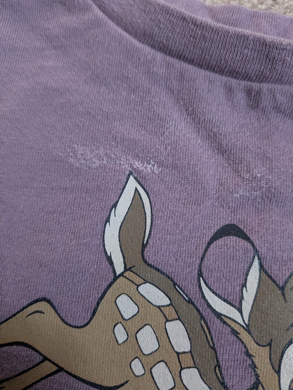 Bambi & Thumper Long-Sleeve Sweat Tee, Special Edition Collab Disney X baby Gap - Picture 5 of 6